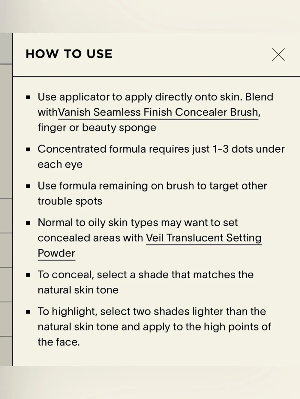 🔥NEW HOURGLASS VANISH AIRBRUSH CONCEALER IN BOX ~ WILLOW 2.3